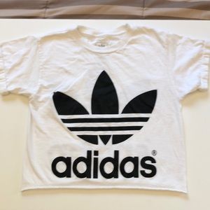 Adidas cropper t-shirt